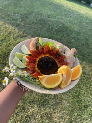 4 oz loose leaf sunflower tea