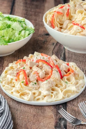 Farmhouse Alfredo Delight (Quart Size Mason Jars)