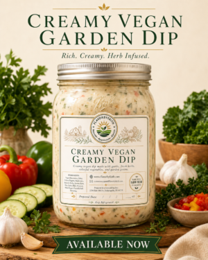 Creamy Vegan Garden Dip
